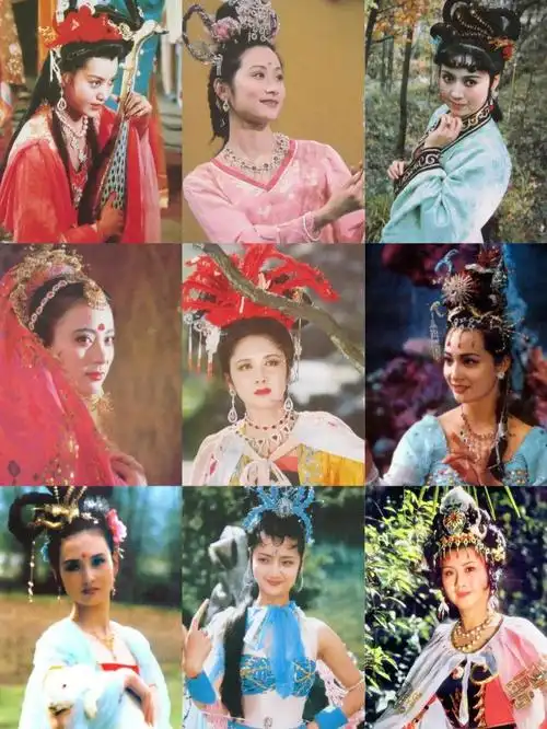 小时候只顾着看猴子了,长大才发现《西游记》里面都是美人啊.