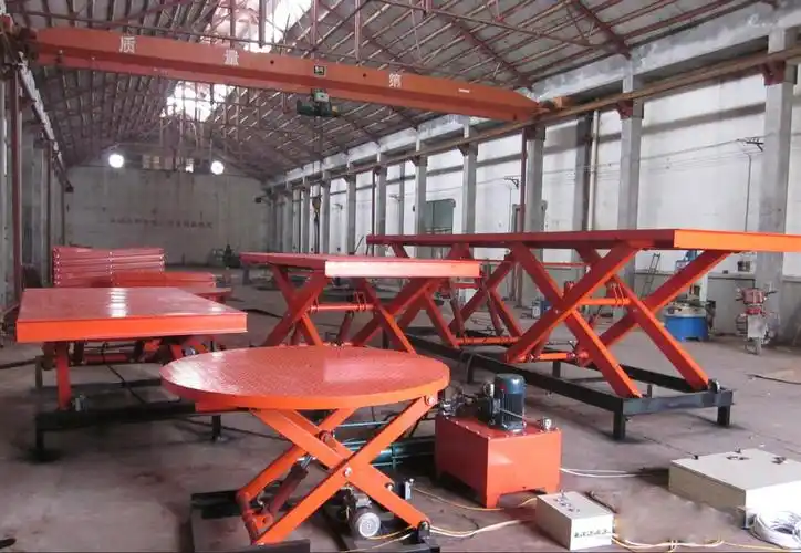 鲁鑫西城现货供应sjwt118演出用电动液压旋转升降舞台