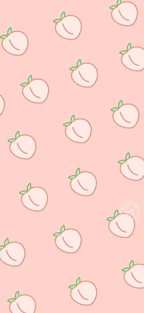 粉粉の夏日水蜜桃甜味手机壁纸