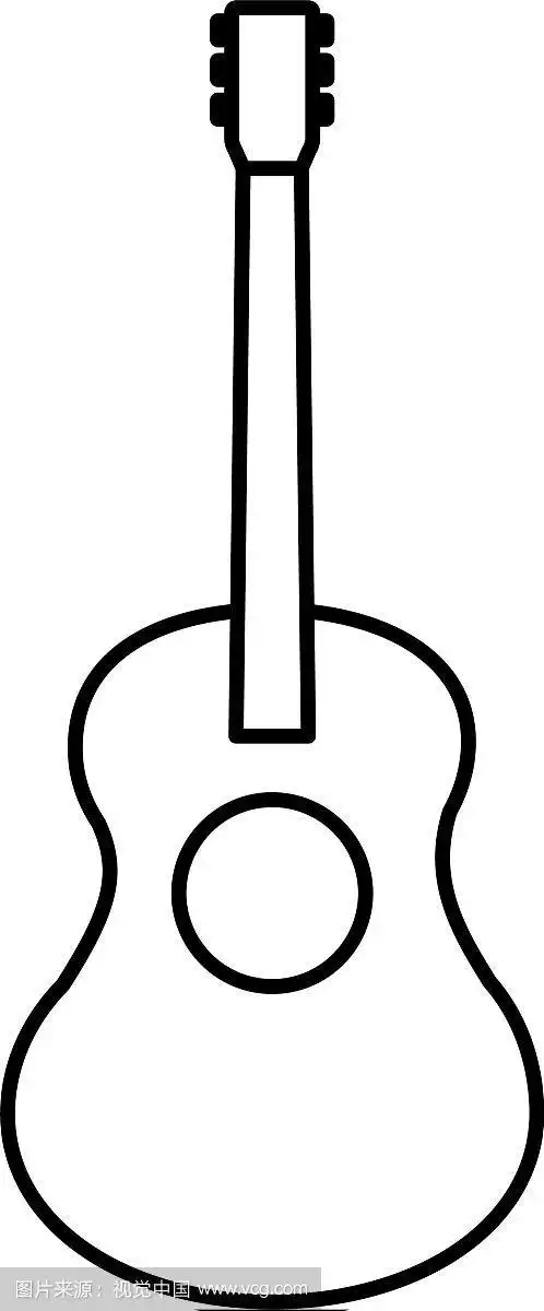 吉他图标图像
