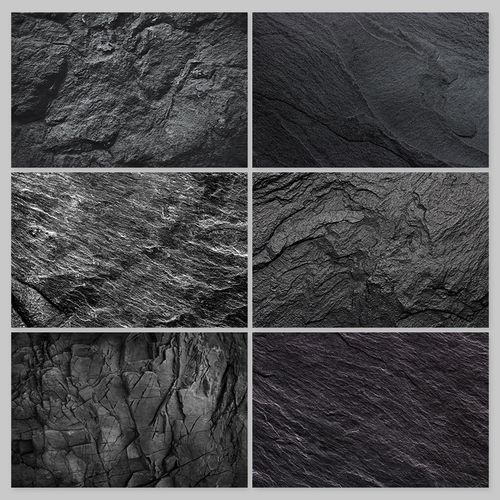 黑色岩石纹理背景墙纸高清图片素材