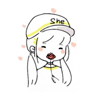 可爱简笔画情侣头像抖音