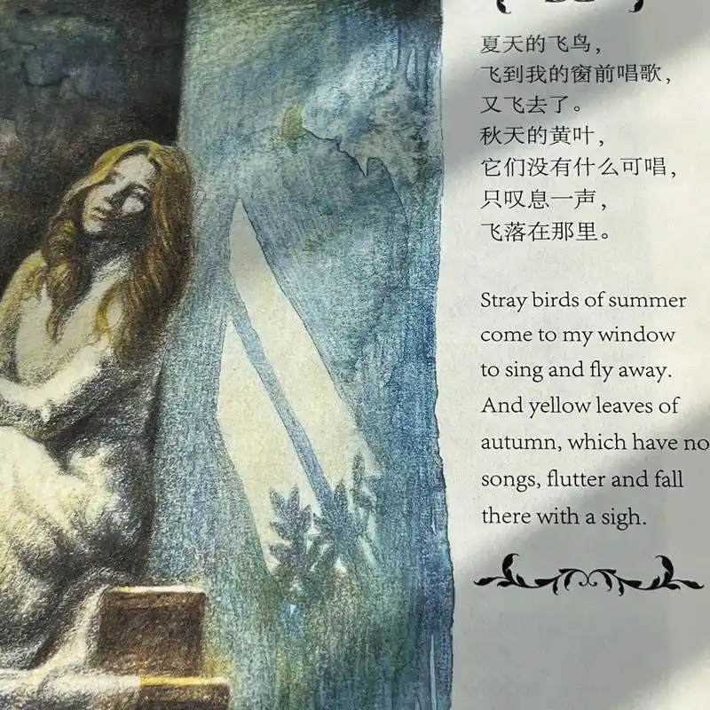 治愈我.#好书分享 #文字的力量 泰戈尔诗集#泰戈尔 - 抖音