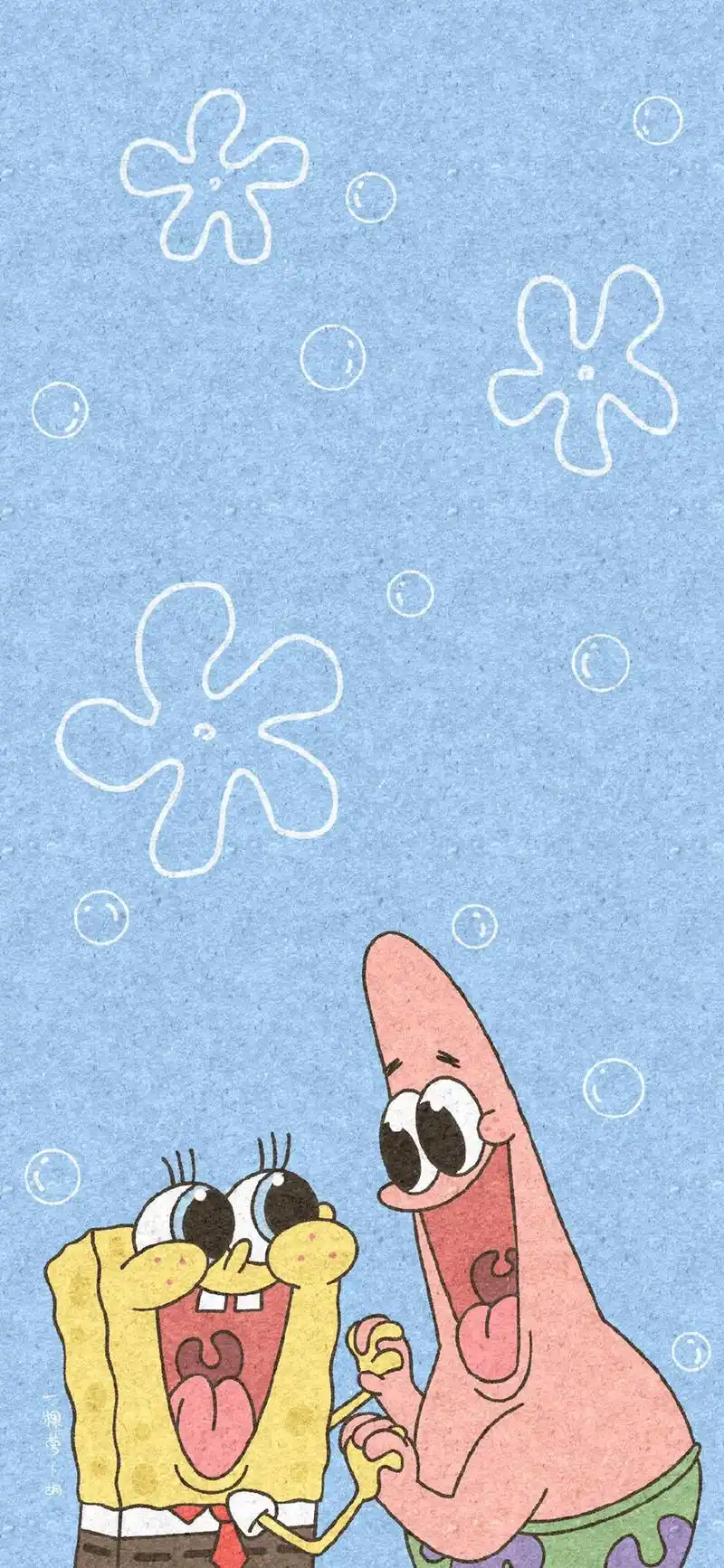 壁纸 #送你一张壁纸 #海绵宝宝 - 抖音