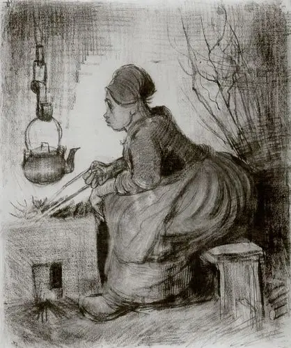 太原唐晋画室 【动态速写】梵高最有名的十张大动态速写作品