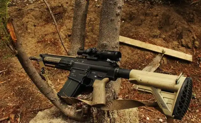 hk417自动步枪,媲美m16及m4综合作战神器_网易订阅
