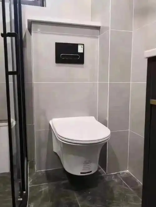 家里的悬空美学法恩莎卫浴壁挂马桶