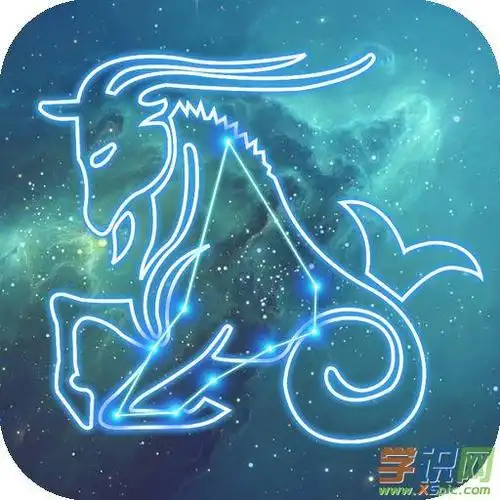 摩羯座图片星空图唯美
