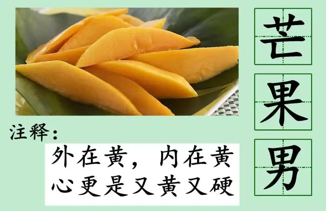 广东人如何用水果形容男生