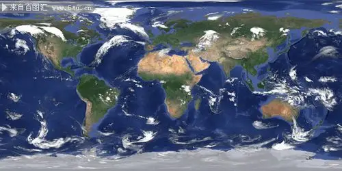 地球卫星图-地图-百图汇素材网