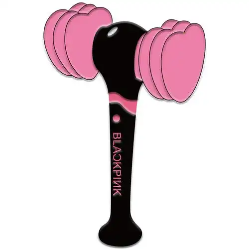 blackpink装饰痛包娃娃玩具二代周边徽章金属棒粉胸针