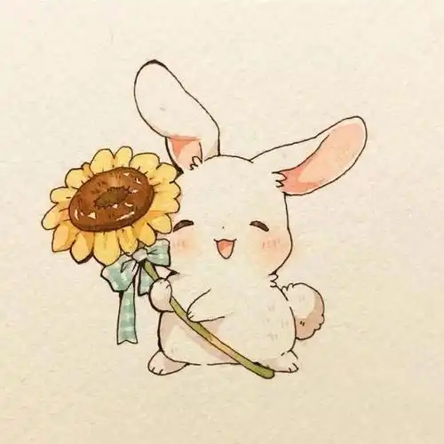 小白兔头像