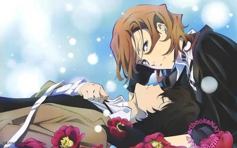 [文豪野犬/双黑]双黑官图大放送!又把同人看哭了!官方真的太会玩了!