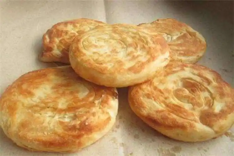 烧饼现烙山东特产泰山油酥五香火烧老面发面白面烧饼手工主食 (5个装)