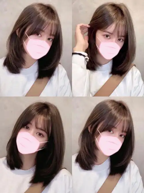 减龄好看可扎可披的少女感锁骨发简直爱了