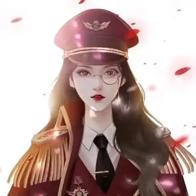 帅气眼镜女生头像