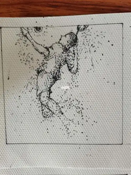 由点线面组成的简笔画一整幅