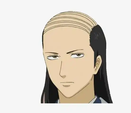 秃头搞笑卡通头像