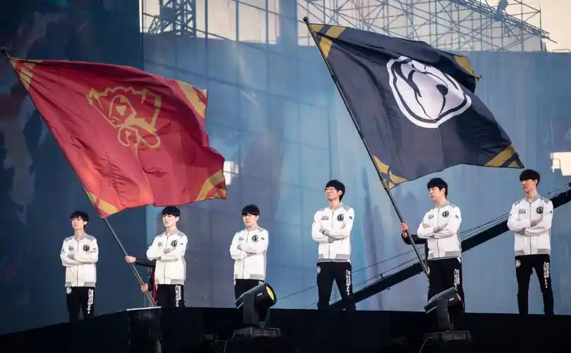 lol英雄联盟ig夺冠现场图片