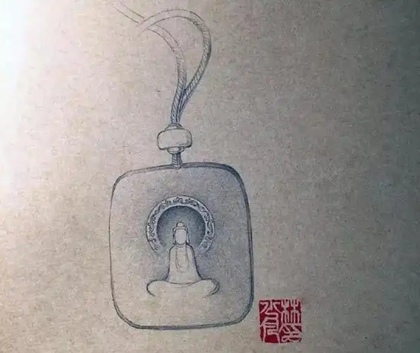 精美玉雕手稿一览