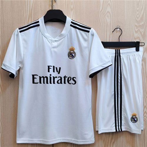 元族18-19皇马球衣c罗本泽马莫德里奇马德里主场队服成人足球服 1819