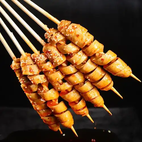 面筋纯手工大素食烧烤半成品商用串串食材烤面面筋制品
