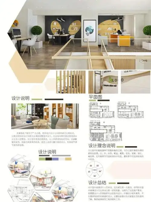 毕业设计展板室内设计