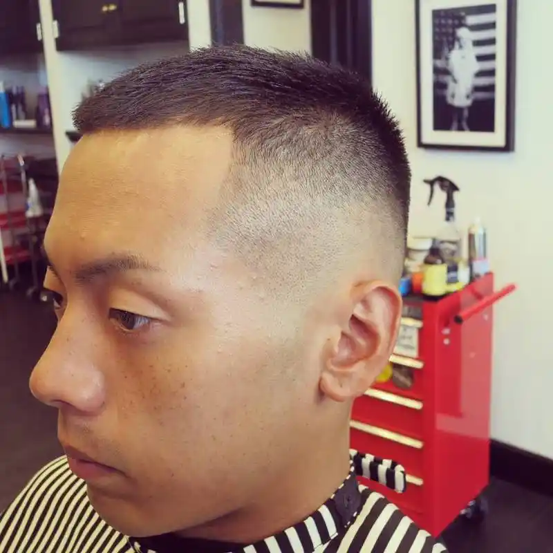 卡尺头发型,真汉子凸显男人味!