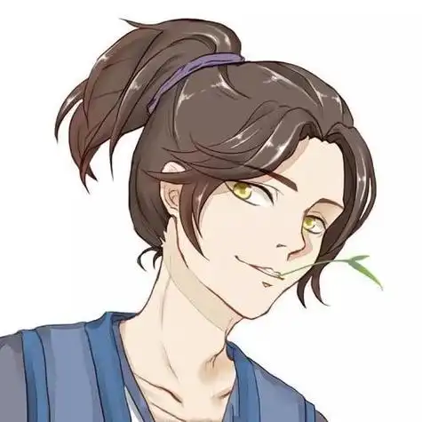 至尊宝头像简笔画