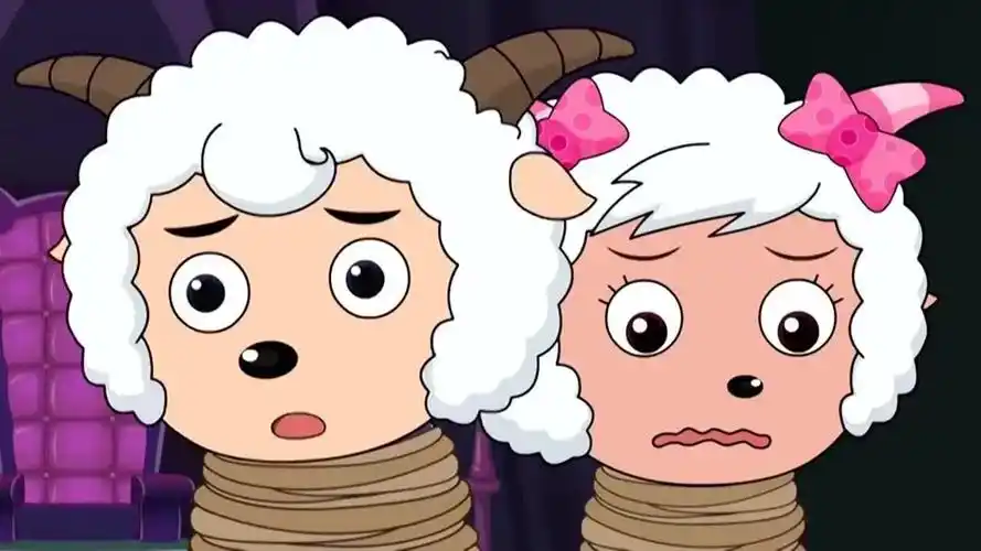 喜羊羊:恢复正常的喜羊羊和伙伴们被绑了起来,又被灰太狼抓了