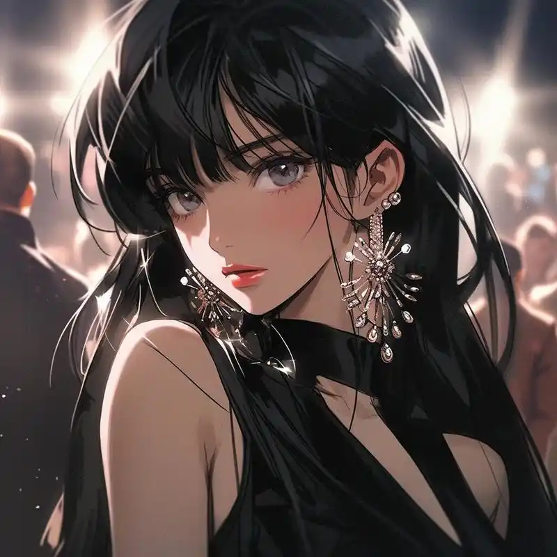 氛围感女头头像94小众高冷御姐旧漫女头