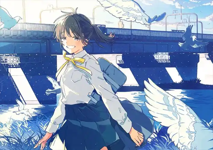 4k壁纸你们要的天蓝色风景