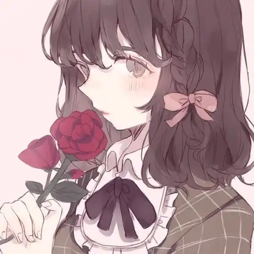 女生头像动漫淑女萌唯美