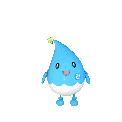 他们分别是"福精灵"机器人"乐保",取社会保障之意;"福精灵"小水滴"