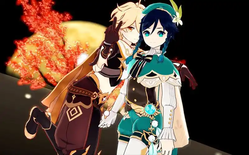 活动  【原神mmd】summer or summer『空◇温迪』