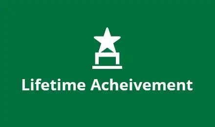 lifetime achievement award winner