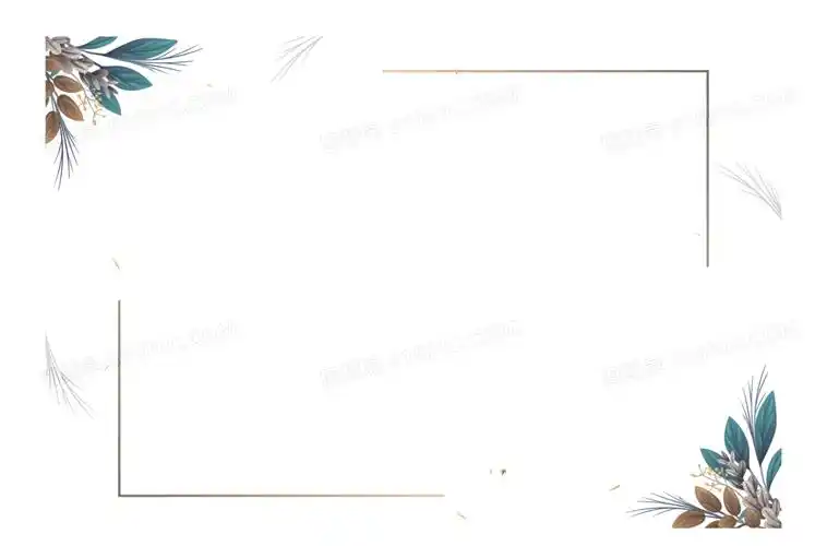 简约风格边框背景图片