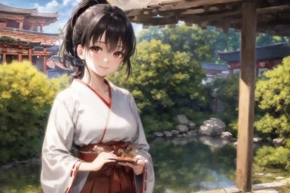 单马尾少女#动漫