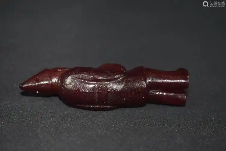 和田红玉人物立像