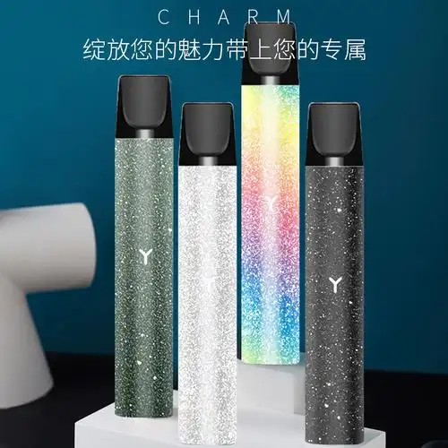 适用于丫ooz柚子一代二代贴纸丫oozmini潮牌烟杆贴yooz mini电子器