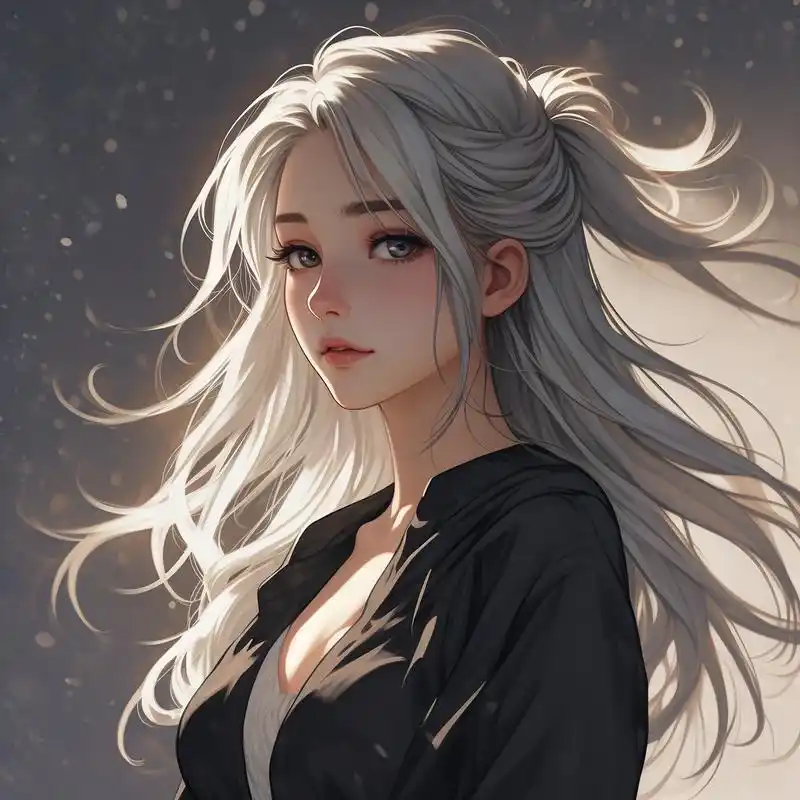 动漫风高冷女神 95 头像合集 今天给大家带来一组动漫风格的高冷