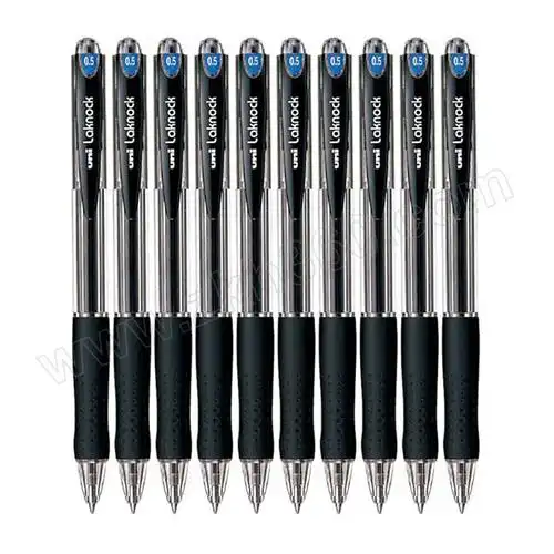 uni三菱按压式圆珠笔sn100黑色05mm12支盒1盒