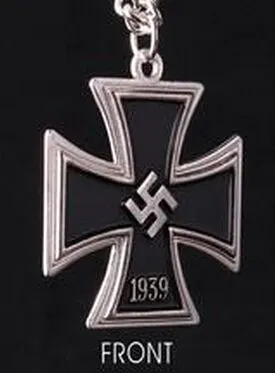 德国二战时军服上的"曲边铁十字"长神马样?