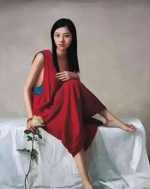 一年只画一幅画的画家—超写实画家冷军作品欣赏