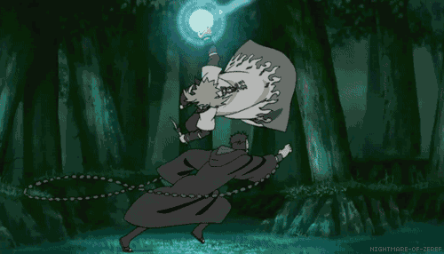 这个图就是4代火影 波风水门的普通螺旋丸!