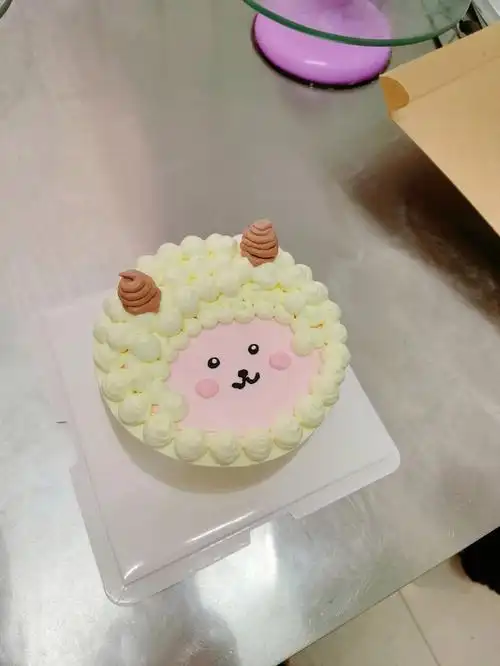 美羊羊羊宝宝生日蛋糕