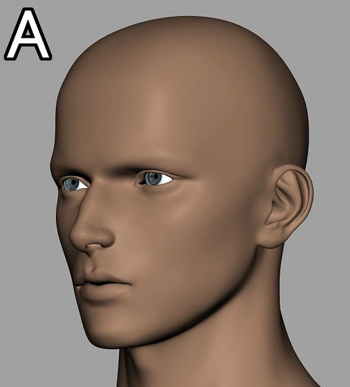 入门3d建模,没有美术基础你也可以学做人物角色面部造型 (上)_3d游戏