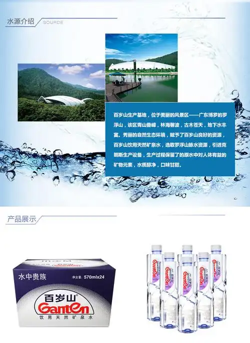 产品类别 矿泉水 品牌 百岁山 商品条形码 见包装 是否进口 否 原产地