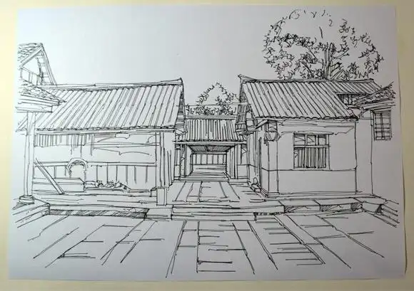 建筑简笔画风景画 简笔画图片大全-蒲城教育文学网