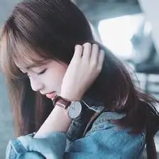 头像真人女生侧脸可爱